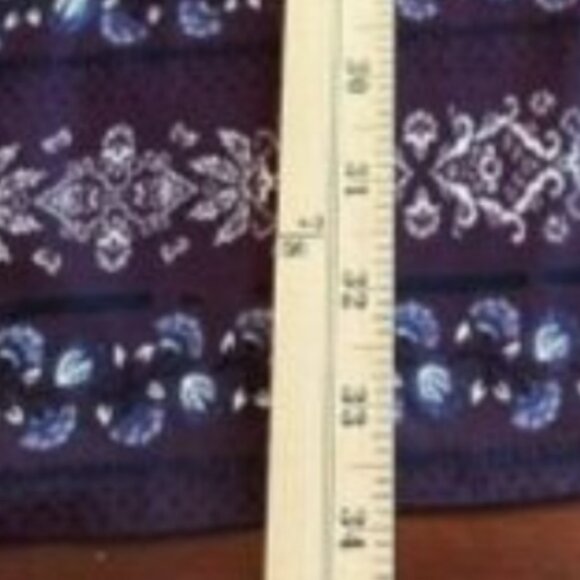 CalStyle Vintage Boho Style Long Sleeve Tunic Print Womens Size XL Cottage Y2K - Picture 6 of 8